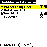 PhoneLookup Hack is enabled